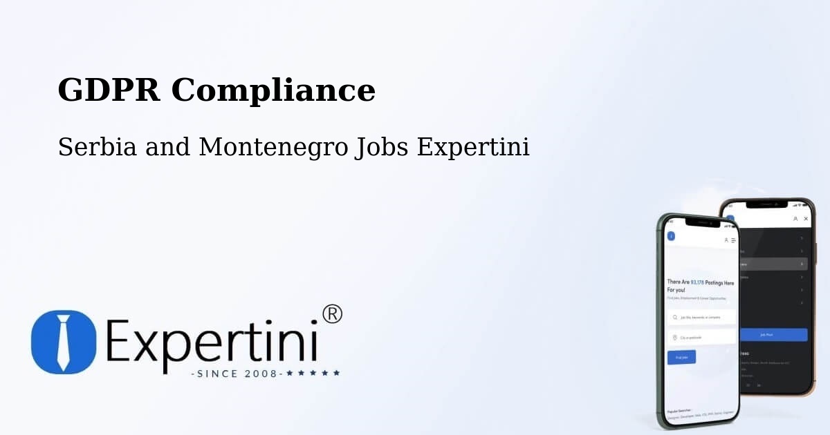 EU GDPR Compliance Statement – Wingham - Serbia and Montenegro Jobs Expertini